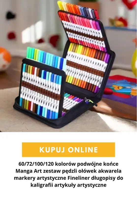 AliExpress - gazetka promocyjna Kredki i mazaki do szkoły od piątku 28.08  - strona 7