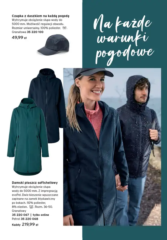 Tchibo - gazetka promocyjna Gotowi na każdą pogodę od wtorku 01.09 do niedzieli 04.10 - strona 6