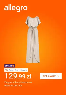 Allegro - gazetka promocyjna Wyprzedaż letniej mody od piątku 28.08 do piątku 04.09