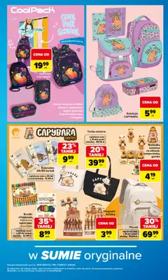 Carrefour - gazetka promocyjna Szkoła nowy sezon od czwartku 27.08 do soboty 12.09 - strona 13