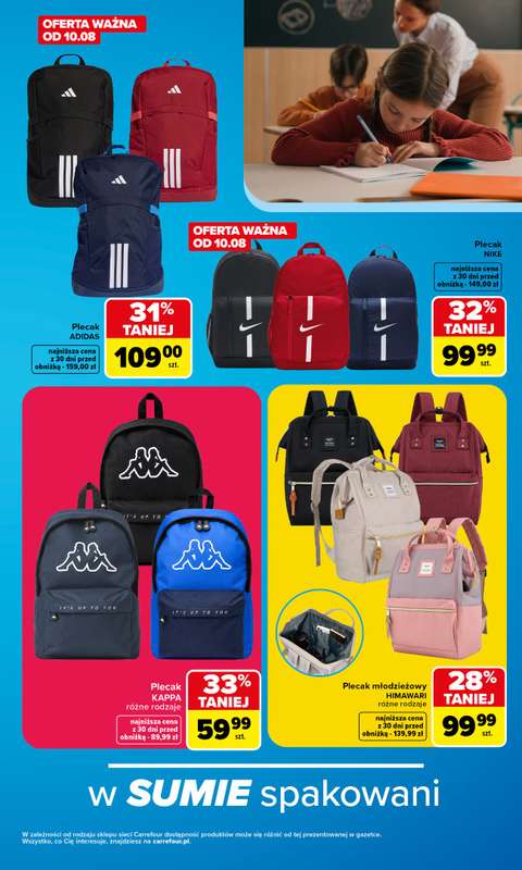 Carrefour - gazetka promocyjna Szkoła nowy sezon od czwartku 27.08 do soboty 12.09 - strona 11