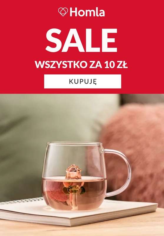 Homla - gazetka promocyjna Wszystko za 10 zł | SALE od czwartku 27.08 do piątku 04.09