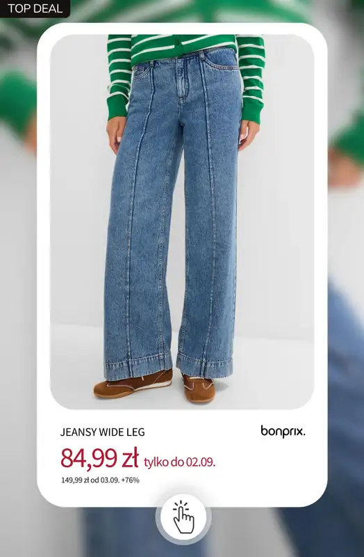bonprix - gazetka promocyjna TOP DEAL - oferta limitowana od czwartku 27.08 do środy 02.09 - strona 8