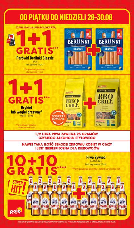 POLOmarket - gazetka promocyjna Super hity na weekend od piątku 28.08 do niedzieli 30.08 - strona 4