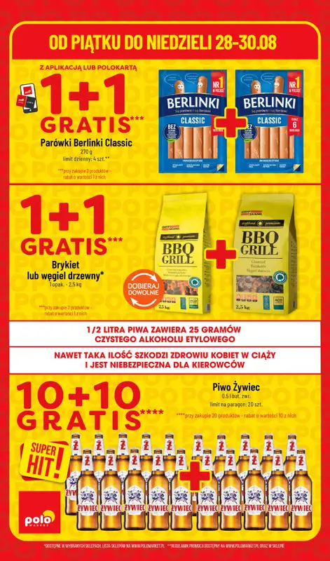 POLOmarket - gazetka promocyjna Super hity na weekend od piątku 28.08 do niedzieli 30.08 - strona 4