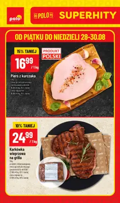 POLOmarket - gazetka promocyjna Super hity na weekend od piątku 28.08 do niedzieli 30.08