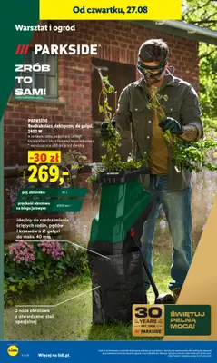 Lidl - gazetka promocyjna Oferta od czwartku od czwartku 27.08 do niedzieli 30.08 - strona 36