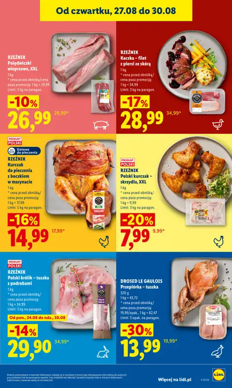 Lidl - gazetka promocyjna Oferta od czwartku od czwartku 27.08 do niedzieli 30.08 - strona 51