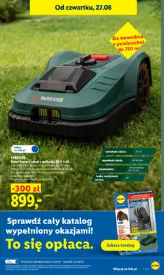 Lidl - gazetka promocyjna Oferta od czwartku od czwartku 27.08 do niedzieli 30.08 - strona 37