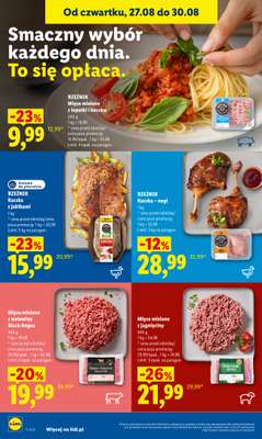 Lidl - gazetka promocyjna Oferta od czwartku od czwartku 27.08 do niedzieli 30.08 - strona 52