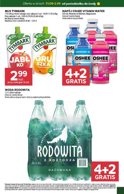 Stokrotka - gazetka promocyjna Hity na start od poniedziałku 31.08 do środy 02.09 - strona 5