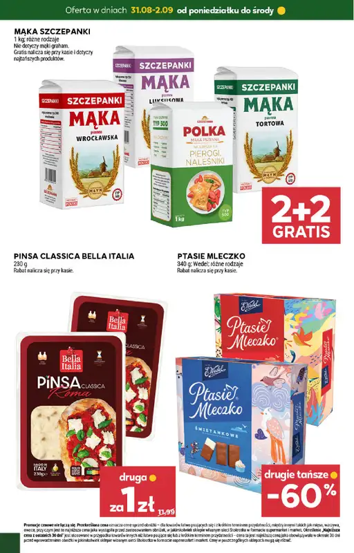Stokrotka - gazetka promocyjna Hity na start od poniedziałku 31.08 do środy 02.09 - strona 4