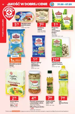 Leclerc - gazetka promocyjna Oferta E.Leclerc | Tanio to tu! od poniedziałku 31.08 do poniedziałku 07.09 - strona 10