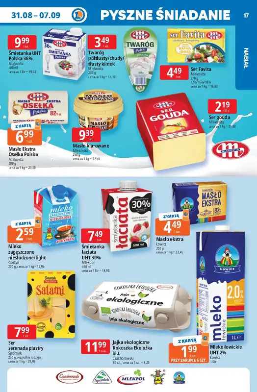 Leclerc - gazetka promocyjna Oferta E.Leclerc | Tanio to tu! od poniedziałku 31.08 do poniedziałku 07.09 - strona 17