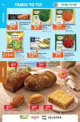 Leclerc - gazetka promocyjna Oferta E.Leclerc | Tanio to tu! od poniedziałku 31.08 do poniedziałku 07.09 - strona 18