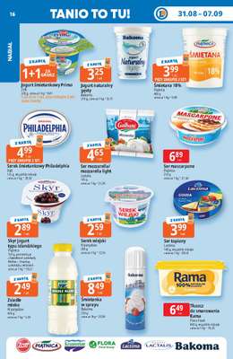 Leclerc - gazetka promocyjna Oferta E.Leclerc | Tanio to tu! od poniedziałku 31.08 do poniedziałku 07.09 - strona 16