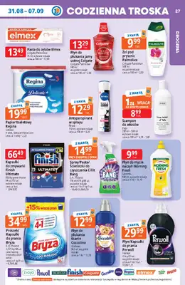Leclerc - gazetka promocyjna Oferta E.Leclerc | Tanio to tu! od poniedziałku 31.08 do poniedziałku 07.09 - strona 27