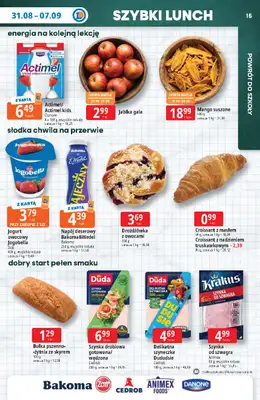 Leclerc - gazetka promocyjna Oferta E.Leclerc | Tanio to tu! od poniedziałku 31.08 do poniedziałku 07.09 - strona 15