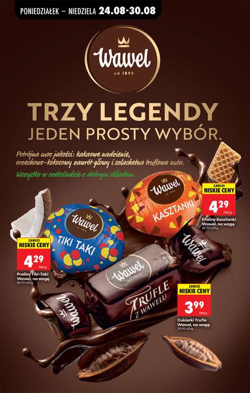 Biedronka - gazetka promocyjna Od poniedziałku, Z ladą tradycyjną od poniedziałku 24.08 do niedzieli 30.08 - strona 81