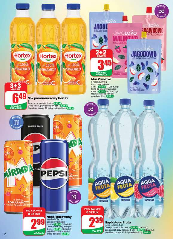Dino - gazetka promocyjna Weekendowe okazje od piątku 28.08 do niedzieli 30.08 - strona 2
