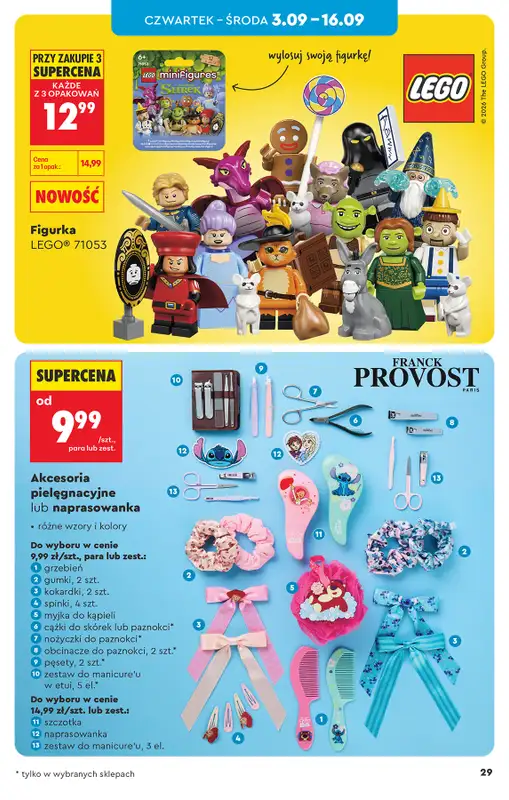 Biedronka - gazetka promocyjna Hity i inspiracje, od 31.08 od poniedziałku 31.08 do środy 16.09 - strona 29