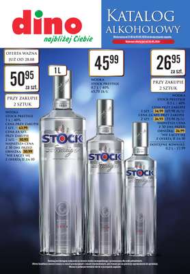 Dino - gazetka promocyjna Katalog alkoholowy od poniedziałku 31.08 do soboty 05.09