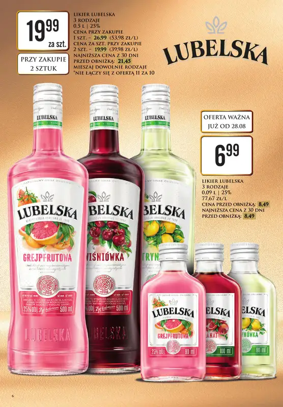 Dino - gazetka promocyjna Katalog alkoholowy od poniedziałku 31.08 do soboty 05.09 - strona 6