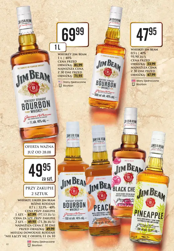 Dino - gazetka promocyjna Katalog alkoholowy od poniedziałku 31.08 do soboty 05.09 - strona 12