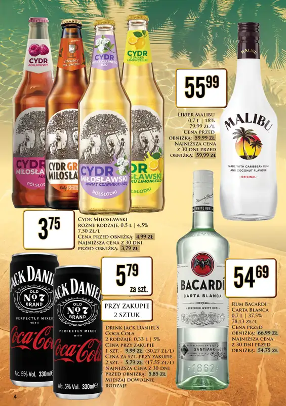 Dino - gazetka promocyjna Oferta alkoholowa od piątku 28.08 do niedzieli 30.08 - strona 4