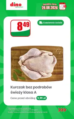 Dino - gazetka promocyjna Specjalna oferta na 28.08.2026 - promocje spoza gazetki od piątku 28.08 do piątku 28.08 - strona 3