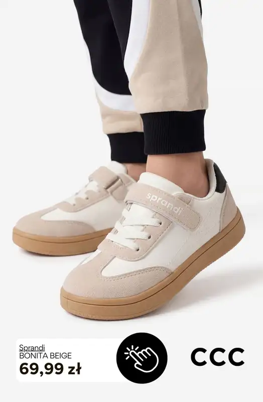 CCC - gazetka promocyjna Sneakersy dla dziewczynki od 59,99 zł od soboty 29.08  - strona 9