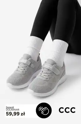 CCC - gazetka promocyjna Sneakersy dla dziewczynki od 59,99 zł od soboty 29.08  - strona 2