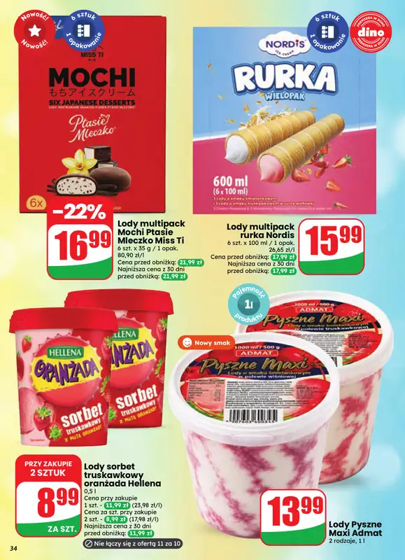 Dino - gazetka promocyjna Gazetka 35 / 2026 od środy 26.08 do wtorku 01.09 - strona 34