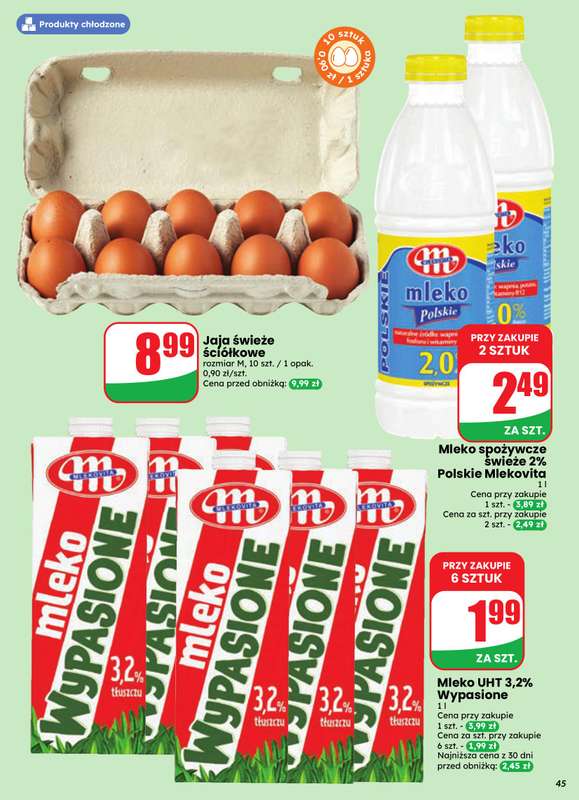 Dino - gazetka promocyjna Gazetka 35 / 2026 od środy 26.08 do wtorku 01.09 - strona 45