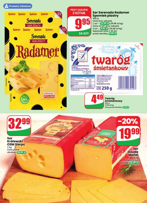Dino - gazetka promocyjna Gazetka 35 / 2026 od środy 26.08 do wtorku 01.09 - strona 44