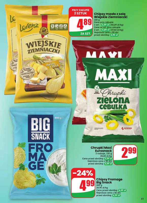 Dino - gazetka promocyjna Gazetka 35 / 2026 od środy 26.08 do wtorku 01.09 - strona 51