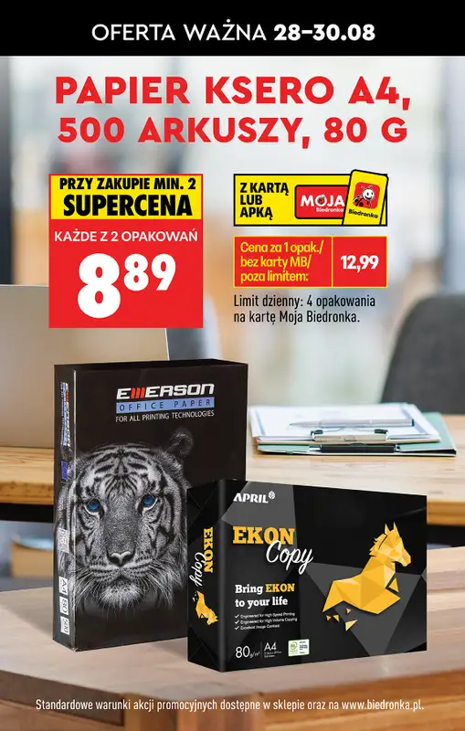 Biedronka - gazetka promocyjna Do Mojej szkoły idę   - strona 3