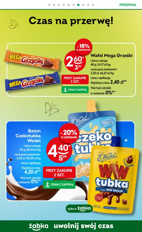Żabka - gazetka promocyjna Gazetka od środy 26.08 do wtorku 08.09 - strona 76