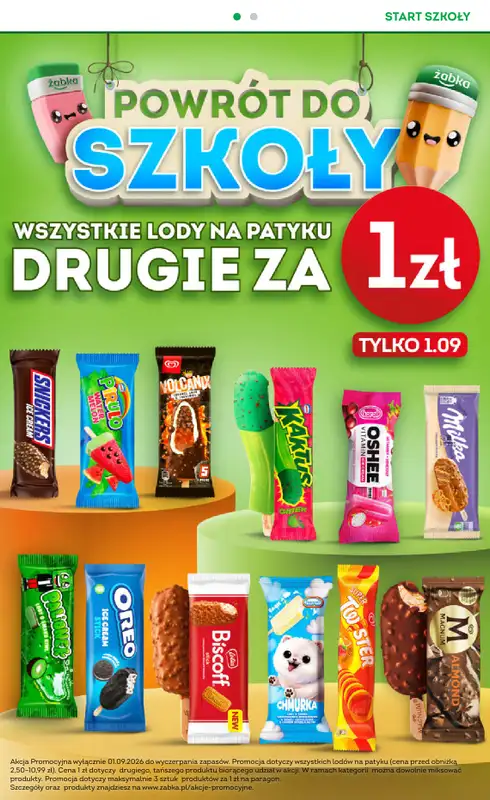 Żabka - gazetka promocyjna Gazetka od środy 26.08 do wtorku 08.09 - strona 2