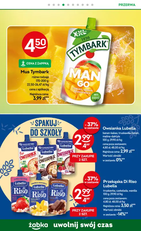 Żabka - gazetka promocyjna Gazetka od środy 26.08 do wtorku 08.09 - strona 73