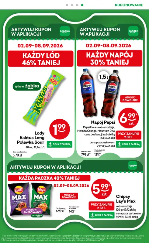 Żabka - gazetka promocyjna Gazetka od środy 26.08 do wtorku 08.09 - strona 31
