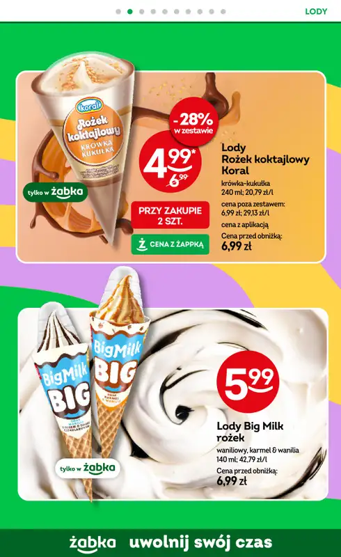 Żabka - gazetka promocyjna Gazetka od środy 26.08 do wtorku 08.09 - strona 47