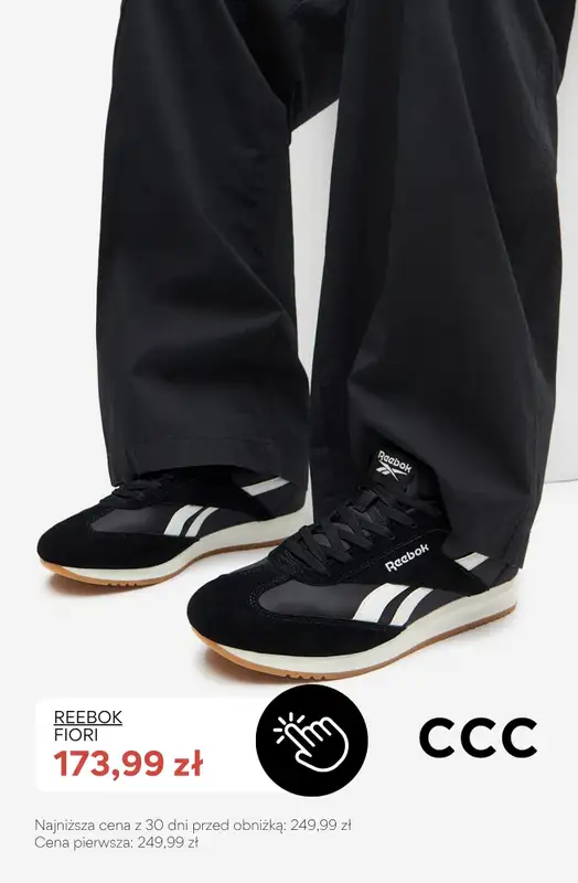 CCC - gazetka promocyjna SALE - męskie obuwie marki REEBOK od niedzieli 30.08  - strona 6