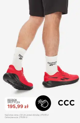 CCC - gazetka promocyjna SALE - męskie obuwie marki REEBOK od niedzieli 30.08  - strona 10