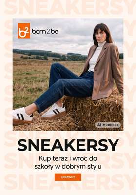 Born2be - gazetka promocyjna Sneakersy damskie na nowy sezon od piątku 28.08 do wtorku 08.09