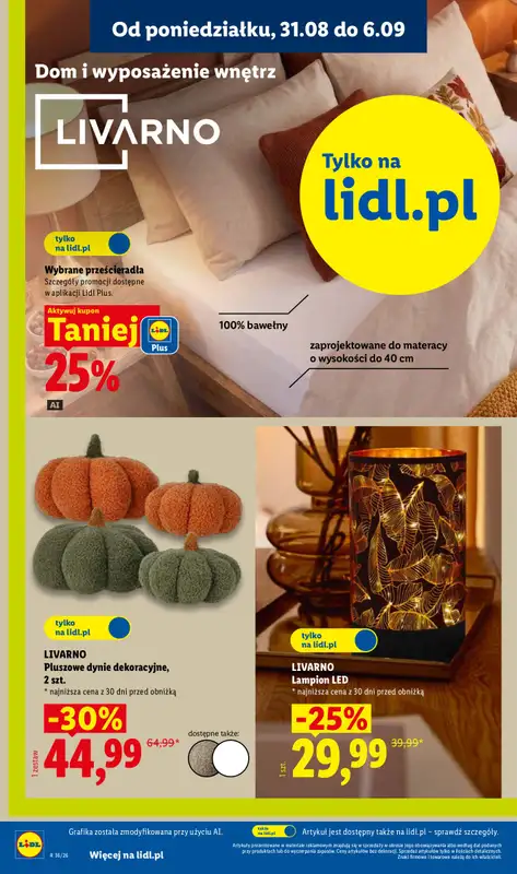 Lidl - gazetka promocyjna Katalog od poniedziałku 31.08 do soboty 05.09 - strona 28