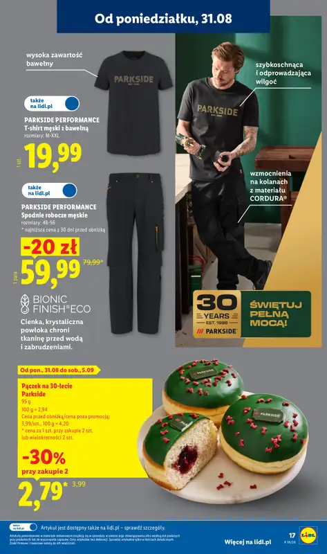 Lidl - gazetka promocyjna Katalog od poniedziałku 31.08 do soboty 05.09 - strona 21