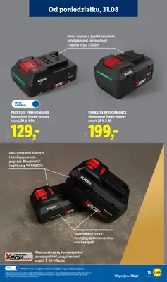 Lidl - gazetka promocyjna Katalog od poniedziałku 31.08 do soboty 05.09 - strona 17