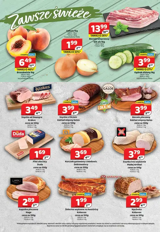Delfin - gazetka promocyjna Gazetka od piątku 28.08 do niedzieli 06.09 - strona 2