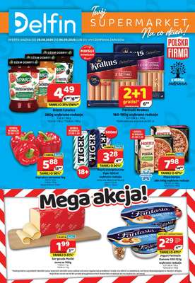 Delfin - gazetka promocyjna Gazetka od piątku 28.08 do niedzieli 06.09